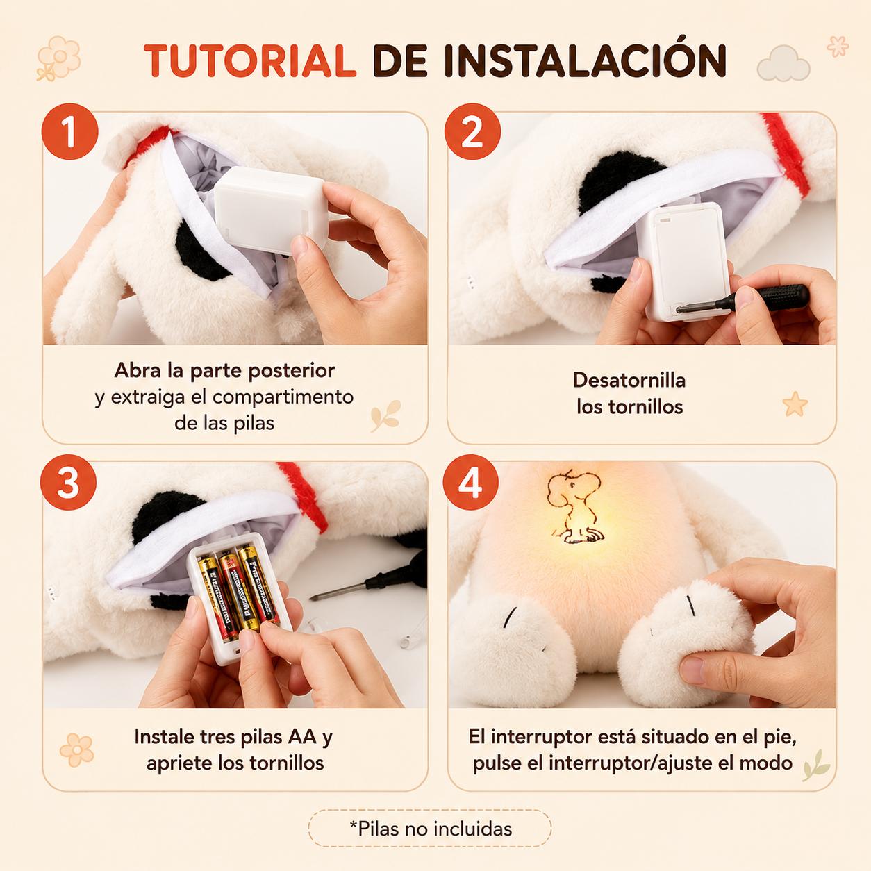 Peluche Que Respira Para Dormir